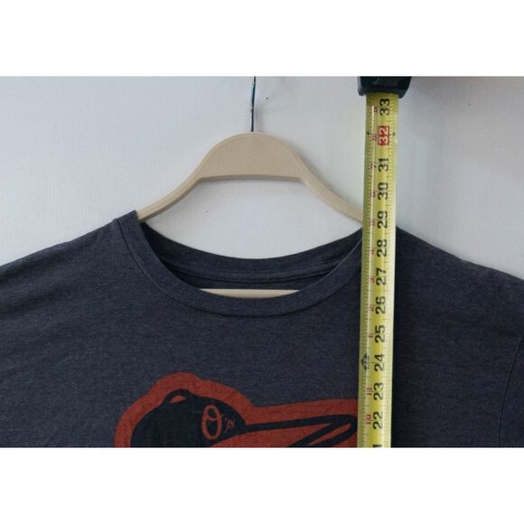 Baltimore Orioles Logo Gray T-Shirt MLB Genuine Merchandise Men's Size L - Picture 4 of 5